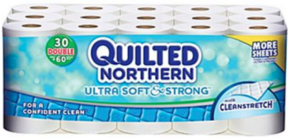 Quilted Northern Bath Tissue Double roll 30 pack