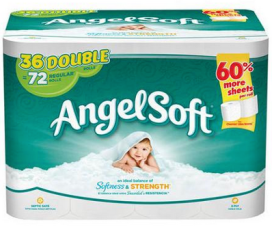 Angel Soft Bath Tissue Double roll 36 pack