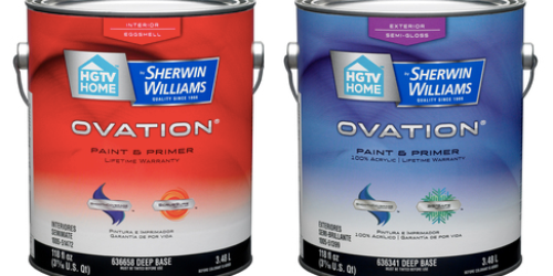 Lowe’s: Buy 1 Get 1 FREE HGTV HOME by Sherwin Williams Interior and Exterior Paint (TODAY ONLY)