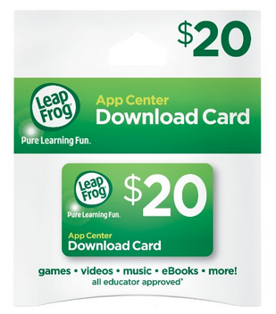 $20 Leap Frog Download Card