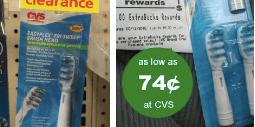 CVS: EasyFlex Brush Heads 3-Pack Possibly Only 74¢ (Reg. $22.79!) + 50% Off Swiffer Products & More