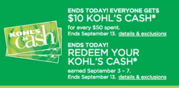 Kohl's cash