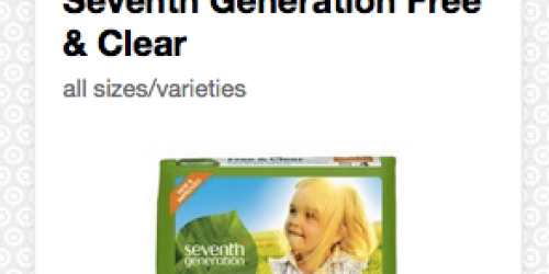 Target: Seventh Generation Jumbo Pack Diapers Only $4.29 (Through Tomorrow Only)