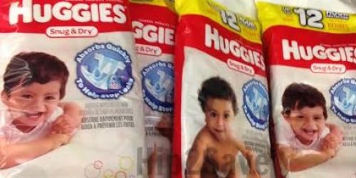 Dollar Tree: Possible FREE Huggies Snug & Dry Diapers 3-Count Package