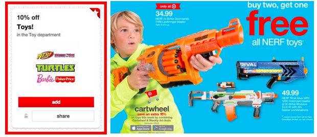 Nerf Sale at Target