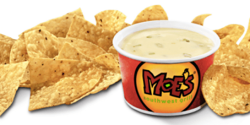Moe’s Southwest Grill: FREE Queso (Tomorrow Only)