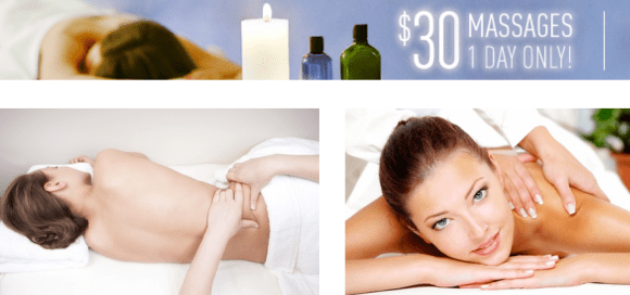 Groupon $30 Massage Deals