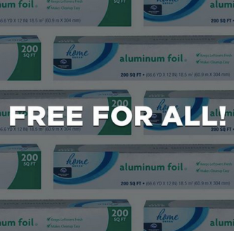 FREE Kroger Aluminum Foil eCoupon