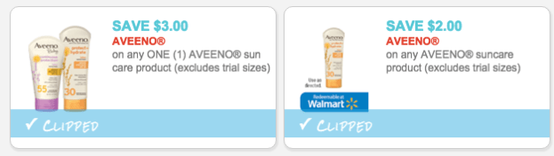 high value Aveeno coupons