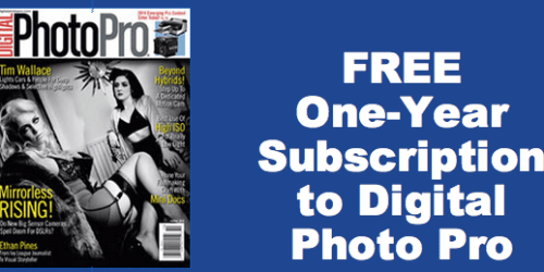 FREE Subscription to Digital Photo Pro Magazine