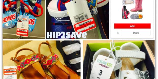 Target Cartwheel: 30% Off Kids & Toddler Shoes Including Clearance = Shoes, Sandals & More Under $5