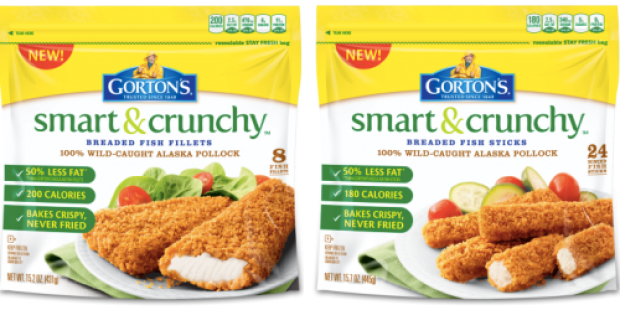 Super Target: Gorton’s Smart & Crunchy Fish Fillets 8 Pack Only $1.99 (Regularly $4.99)