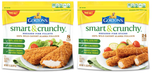 Gorton's Smart & Crunchy Fish Fillets and Sticks