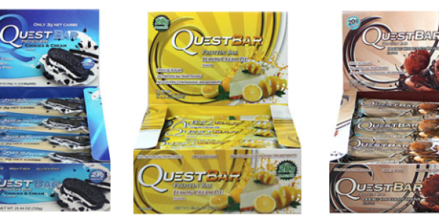 Quest Bars ONLY $1.35 Each Shipped (Select American Express Cardholders Only)