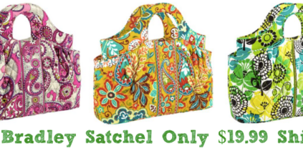 Vera Bradley Satchel ONLY $19.99 Shipped