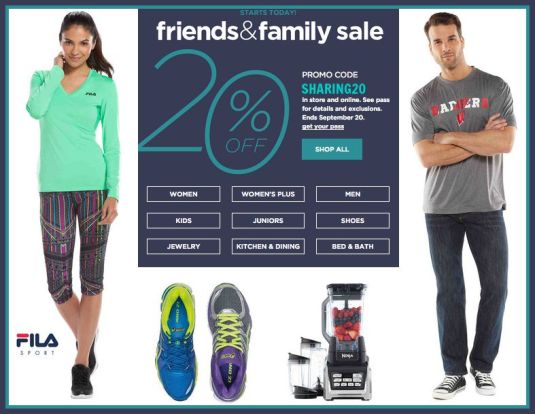 Kohl's Friends & Family Sale