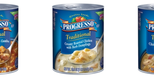 Target: Progresso Canned Soups Only 62¢ Each