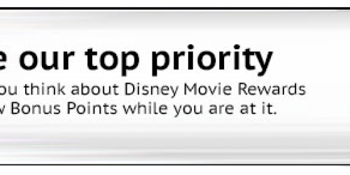 Disney Movie Rewards: Earn 20 Free Points