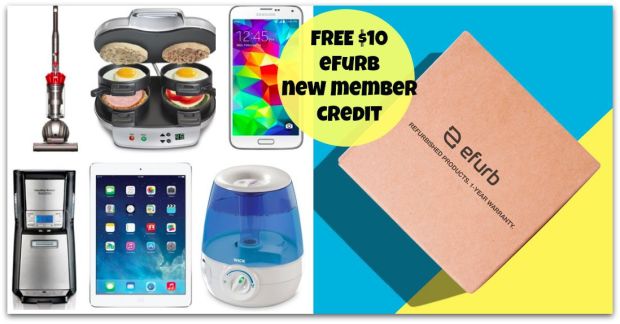 $10 efurb New Member Credit