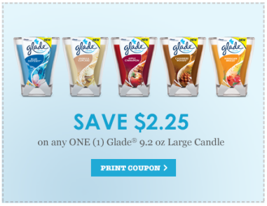 Glade Candle coupon