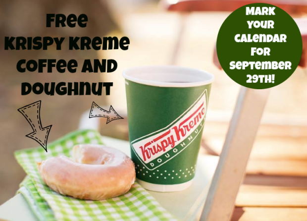 rispy Kreme: FREE Coffee and FREE Doughnut