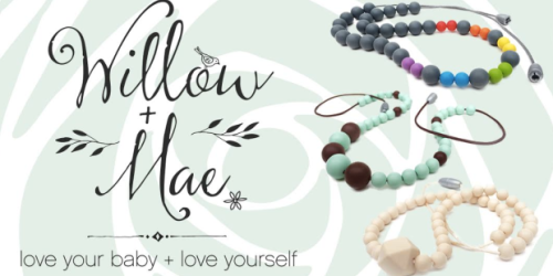 Amazon: Willow + Mae Silicone Teething Necklaces ONLY $13.19 (Great Gift Idea for a New Mom)