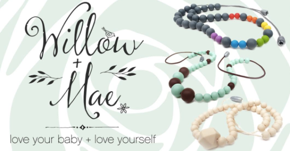 Willow + Mae Silicone Teething Necklaces