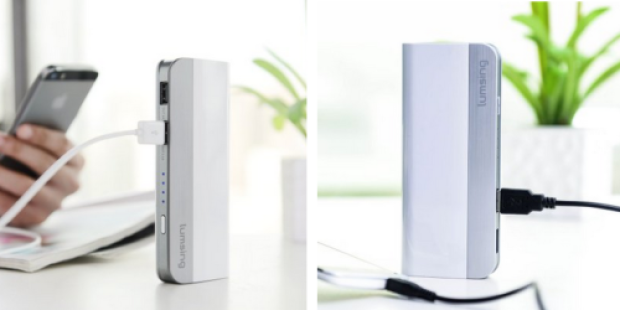 Amazon: Lumsing Portable Battery Charger for iPhones & Androids ONLY $13.99 (Charge 2 Devices at Once)