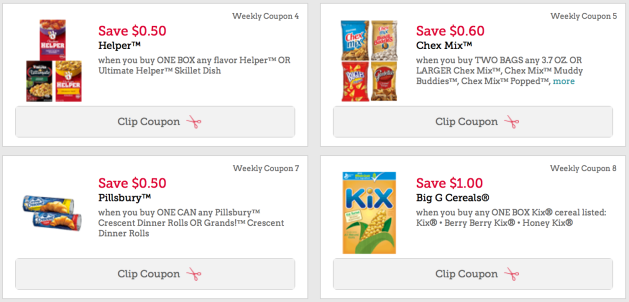 Print 10 NEW Betty Crocker Coupons: Save on Pillsbury, Kix, Muir Glen ...
