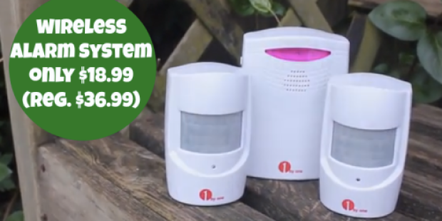 Amazon: Weatherproof and Wireless Driveway Alarm and Home Alert System ONLY $18.99 (Reg. $36.99)