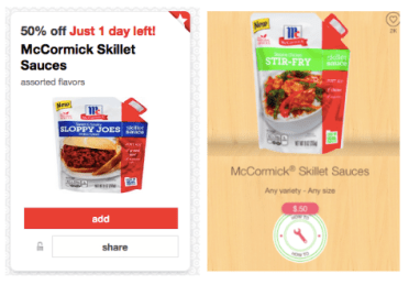 McCormick Skillet Sauces