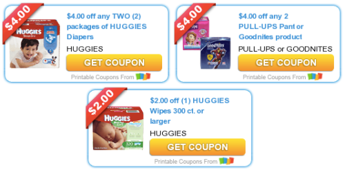 *NEW* $10 Worth of Huggies Coupons