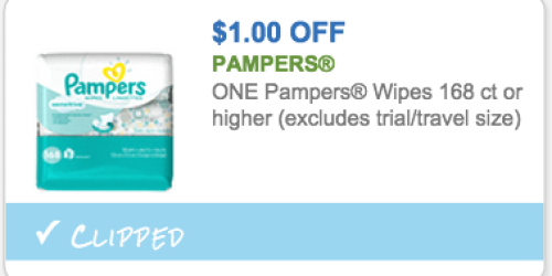 CVS: *HOT* Possible Pampers Baby Wipes 3-Count Travel Pack Only $1.99 (Regularly $9)