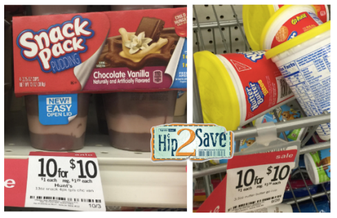Hunt's Snack Pack and Nabisco Go Pack