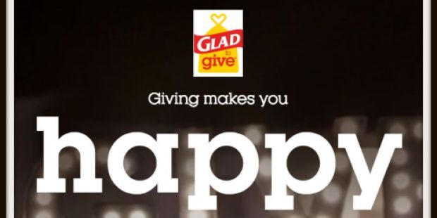 FREE Glad Yellow Trash Bag (Donate Unused Items to Your Local Charity)