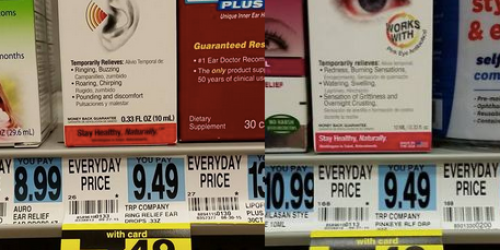 Rite Aid: Better than FREE Homeopathic Pink Eye Relief AND Ear Ringing Relief