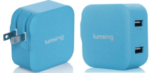 Lumsing Dual-Port USB Travel Charger