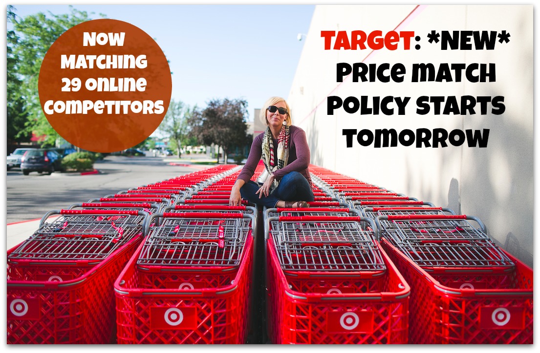 *NEW* Target Price Match Policy Match 29 Online Competitors Including