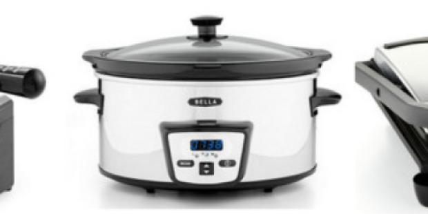 Macy’s: Bella Waffle Iron, Espresso Maker, 5-Qt Slow Cooker & More Only $9.99 (After Mail-In Rebate)
