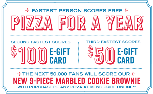 Domino's promotion