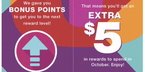 Kohl’s Yes2Rewards Members: Possible FREE $5 Reward to Spend in October (Check Your Email!)