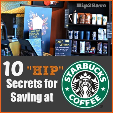 Hip Secrets for saving at Starbucks