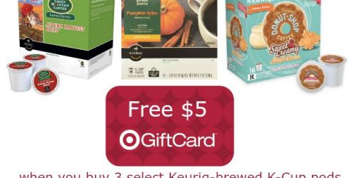 Target: K-Cup Gift Card Promotion (Starting 9/20 – Print Your Coupons Now!)