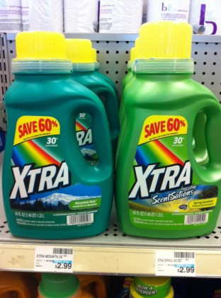 Xtra laundry detergent CVS