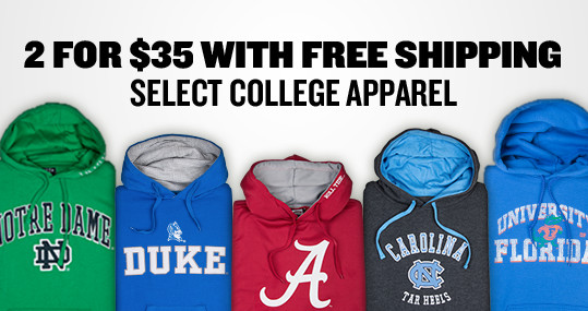 Finish line shop college hoodies