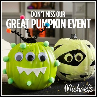 Michaels Pumpkin Event