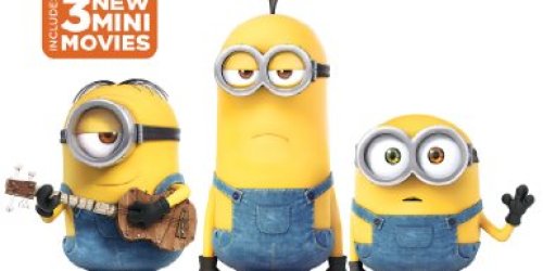 Amazon: Pre-Order Minions Blu-ray, DVD and Digital HD Only $19.99 + More