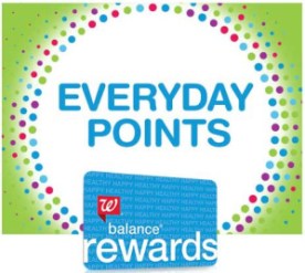 Walgreens Everyday points 
