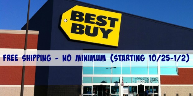 BestBuy: FREE Shipping on EVERY Order Starts October 25th (+ Black-Friday Deals on November 7th)
