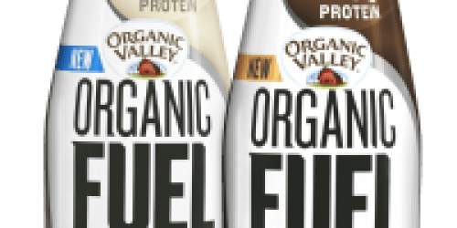 $12 in New Organic Valley Fuel Shake Coupons